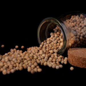 lada putih butir (muntok white pepper)